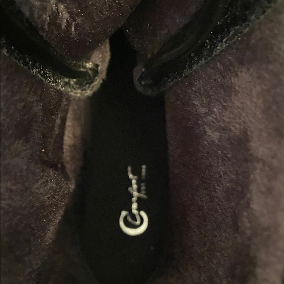 Comfort Est. 1946 Black Patent Glitter Lace-Up Boots Streetwear Y2K New - Picture 6 of 10